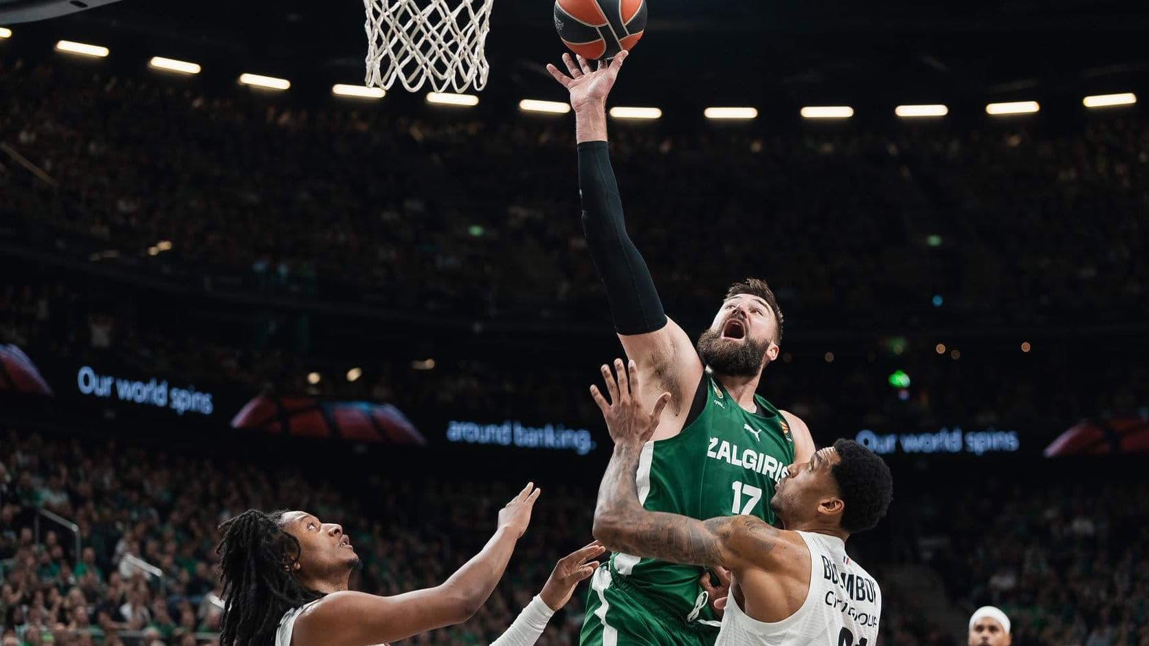 Zalgiris Kaunas Evinde Şeytanın Bacağını Kırdı: Zalgiris 105-85 ASVEL